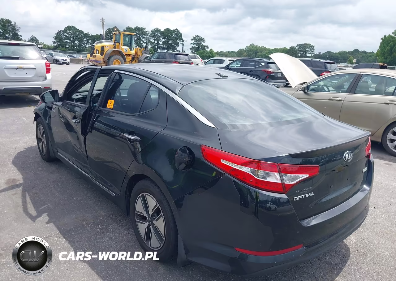 2013 Kia Optima Hybrid Lx VIN:KNAGM4AD4D5061367 - 3