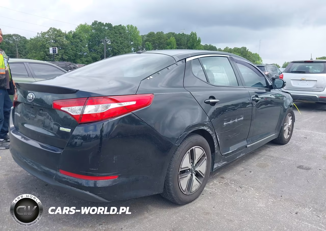 2013 Kia Optima Hybrid Lx VIN:KNAGM4AD4D5061367 - 4