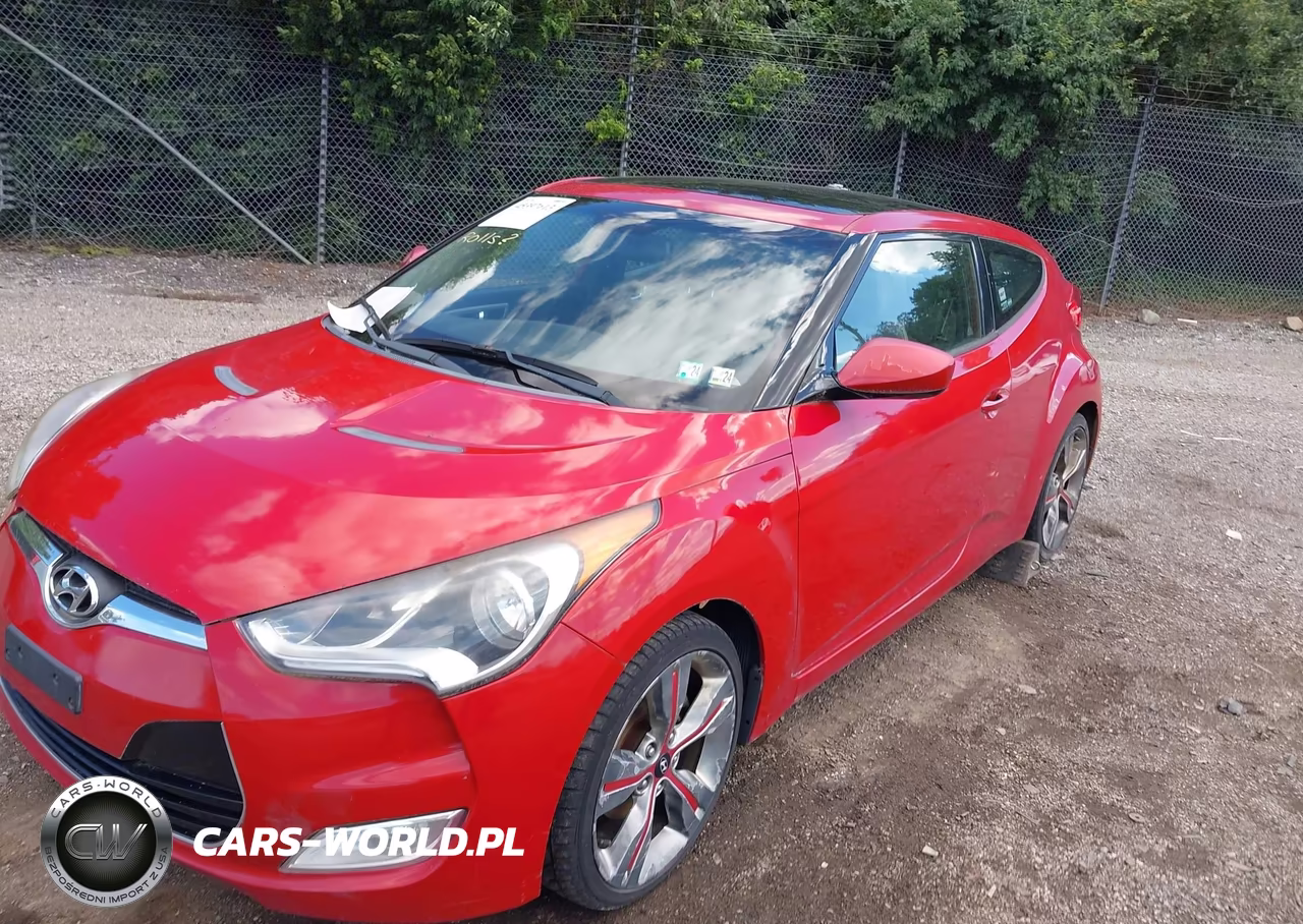 2012 Hyundai Veloster Base W-Gray VIN:KMHTC6AD0CU024901 - 2