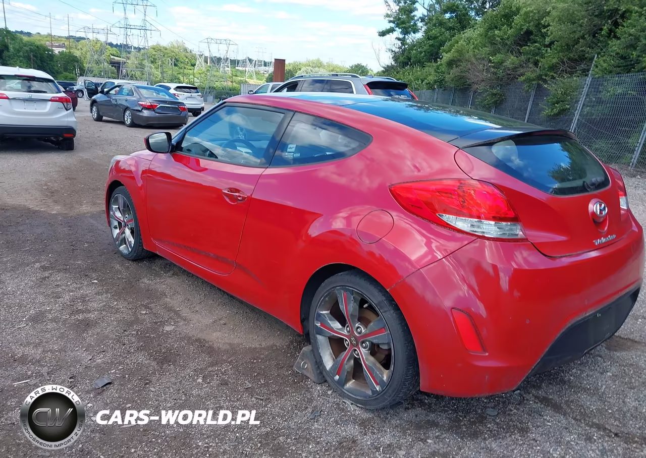 2012 Hyundai Veloster Base W-Gray VIN:KMHTC6AD0CU024901 - 3