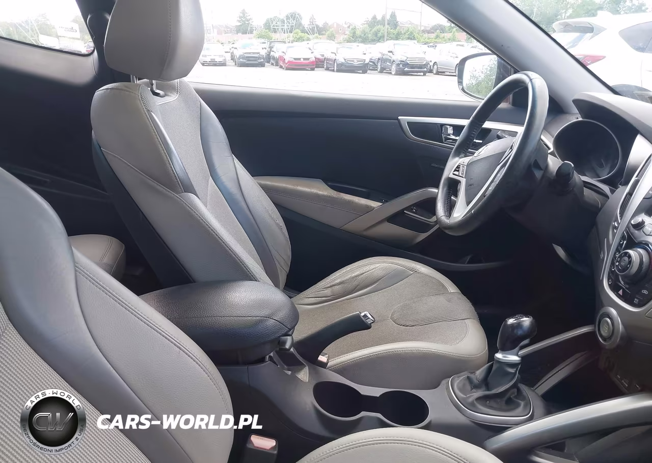 2012 Hyundai Veloster Base W-Gray VIN:KMHTC6AD0CU024901 - 5