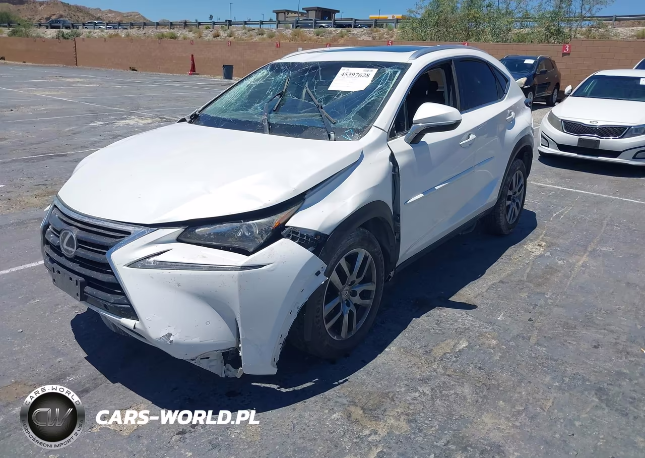 2015 Lexus Nx 200T VIN:JTJYARBZ7F2016559 - 2