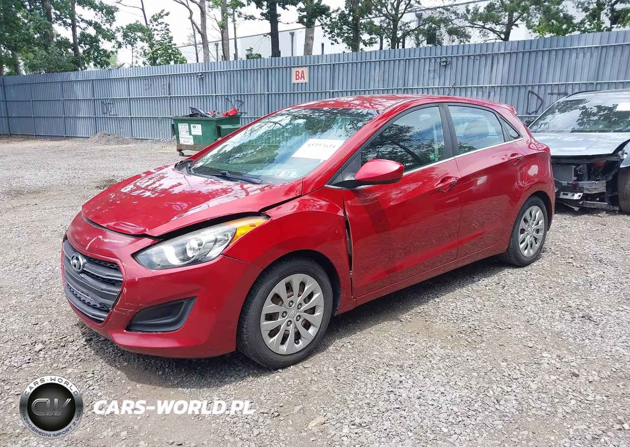 2017 Hyundai Elantra Gt VIN:KMHD35LH3HU374593 - 2