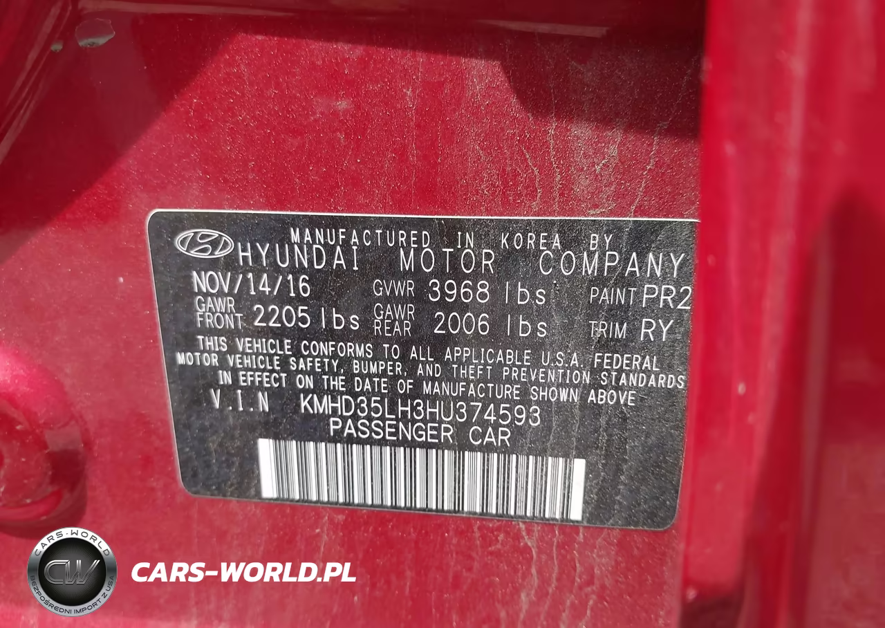 2017 Hyundai Elantra Gt VIN:KMHD35LH3HU374593 - 9