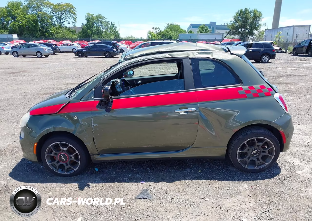 2012 Fiat 500 Sport VIN:3C3CFFBRXCT104906 - 14