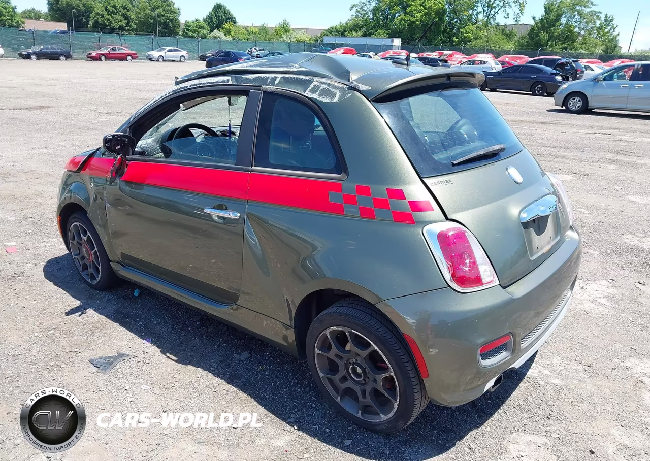 2012 Fiat 500 Sport VIN:3C3CFFBRXCT104906 - 3
