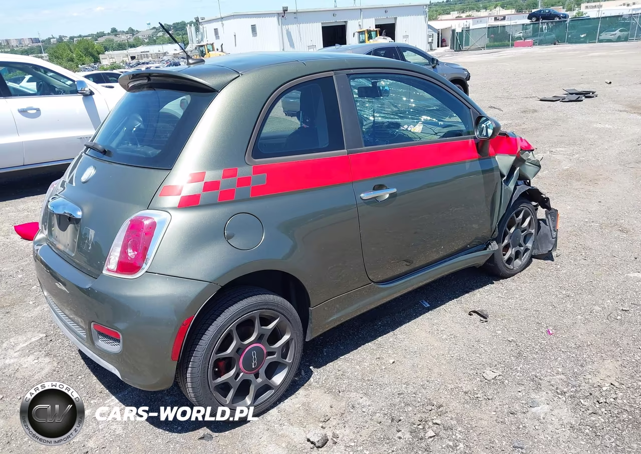 2012 Fiat 500 Sport VIN:3C3CFFBRXCT104906 - 4