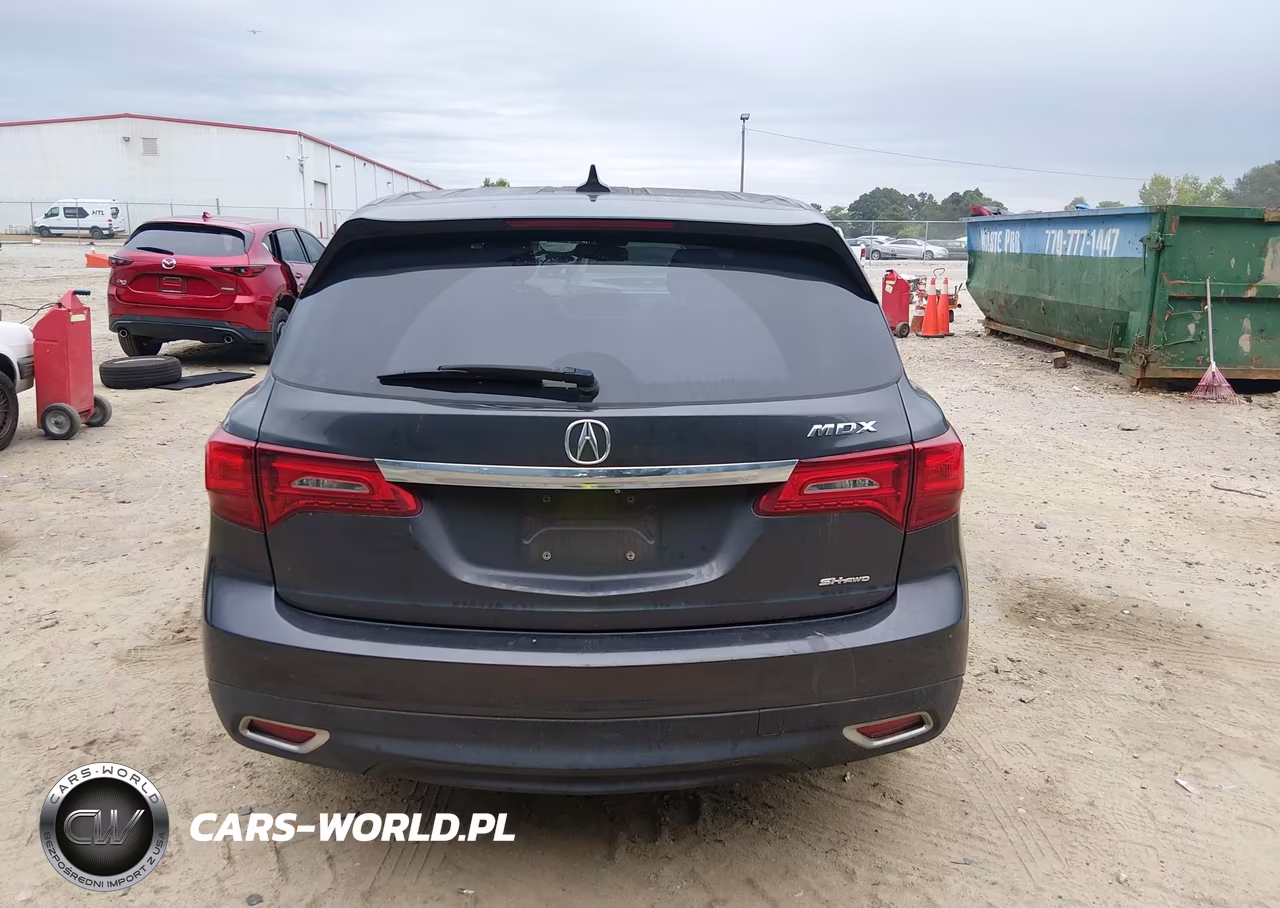 2014 Acura Mdx Technology Package VIN:5FRYD4H43EB006775 - 17