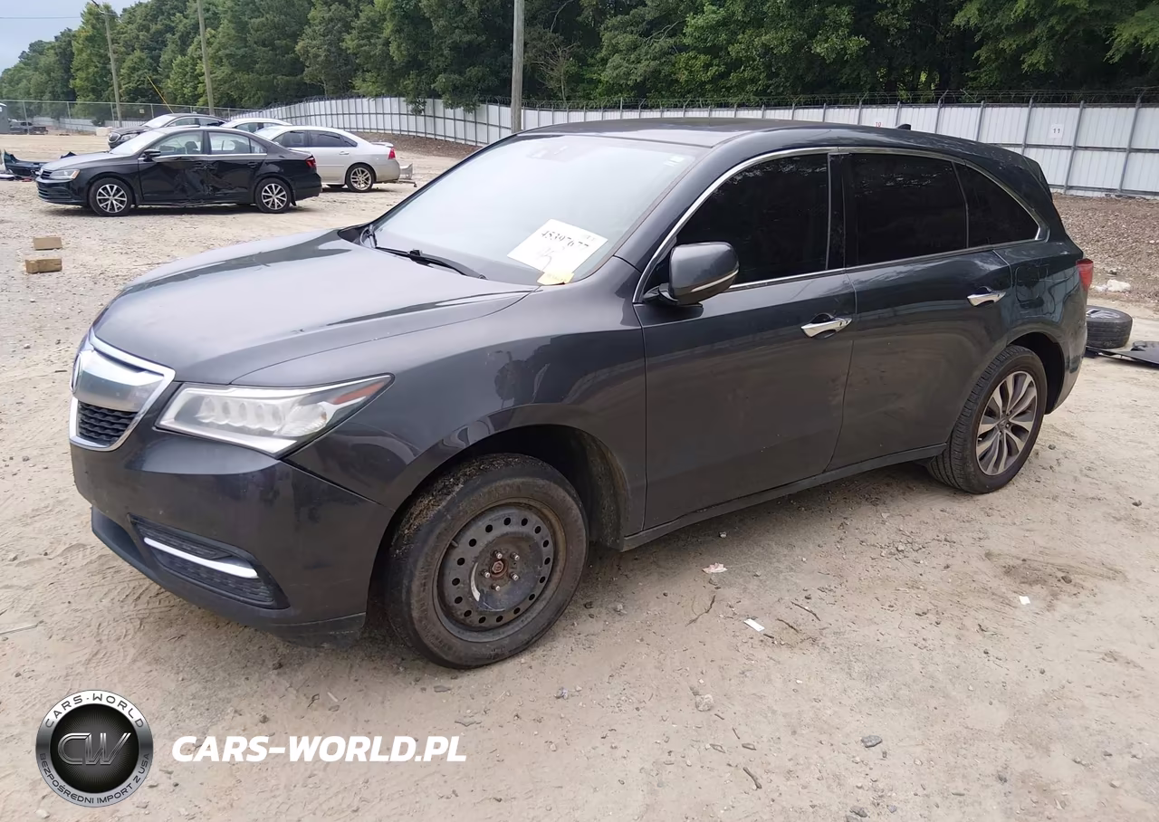 2014 Acura Mdx Technology Package VIN:5FRYD4H43EB006775 - 2