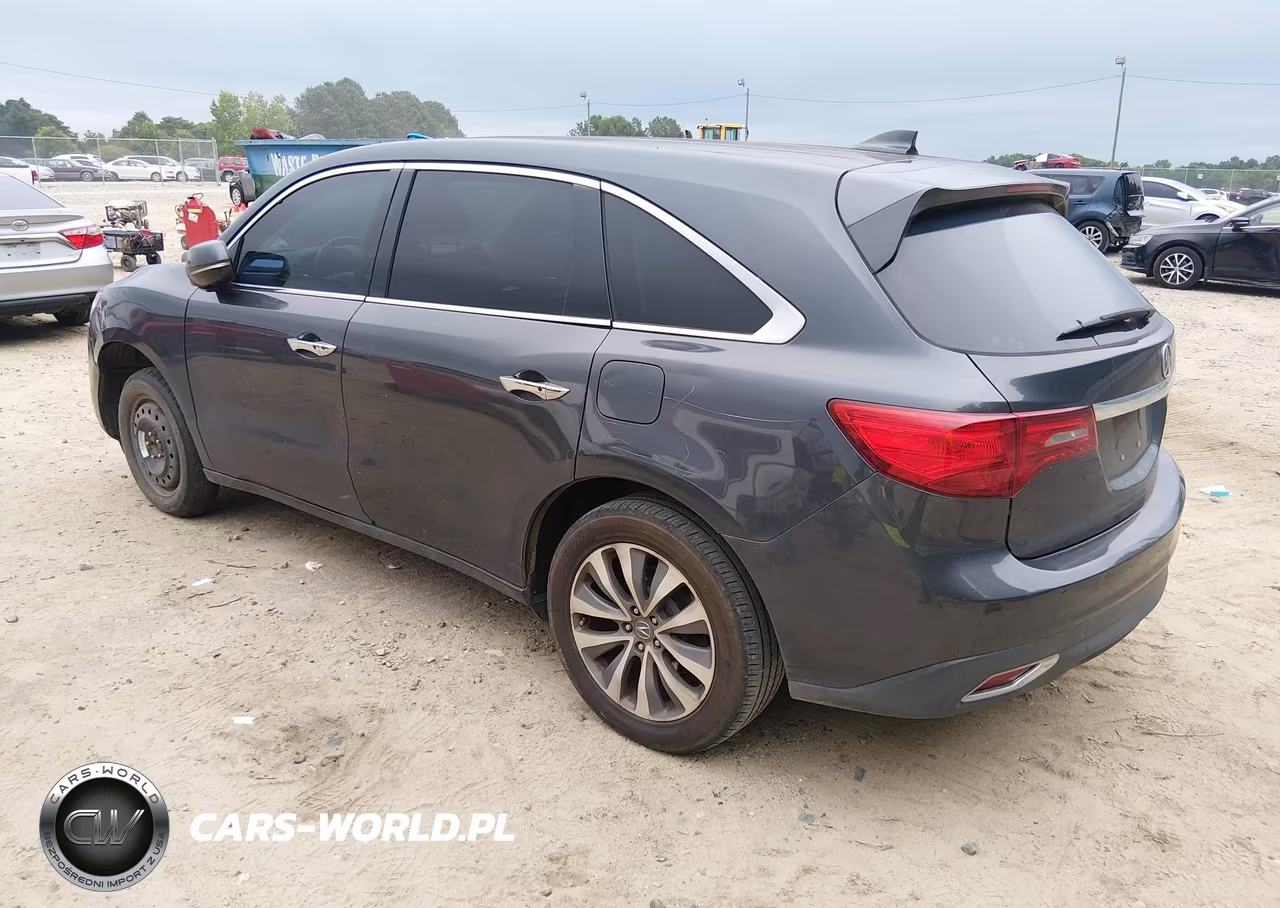 2014 Acura Mdx Technology Package VIN:5FRYD4H43EB006775 - 3