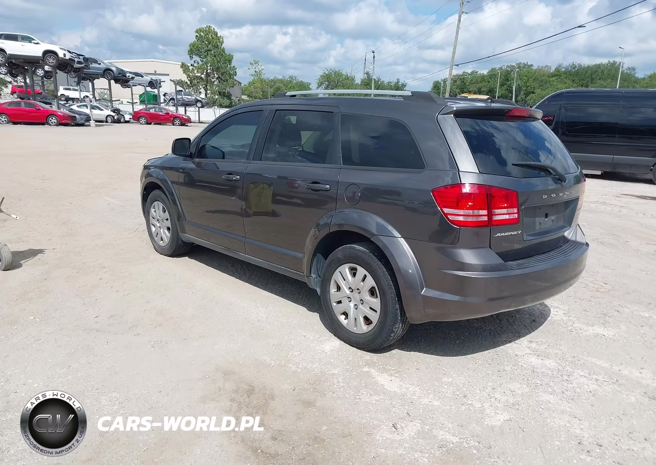 2017 Dodge Journey Se VIN:3C4PDCAB0HT558921 - 3