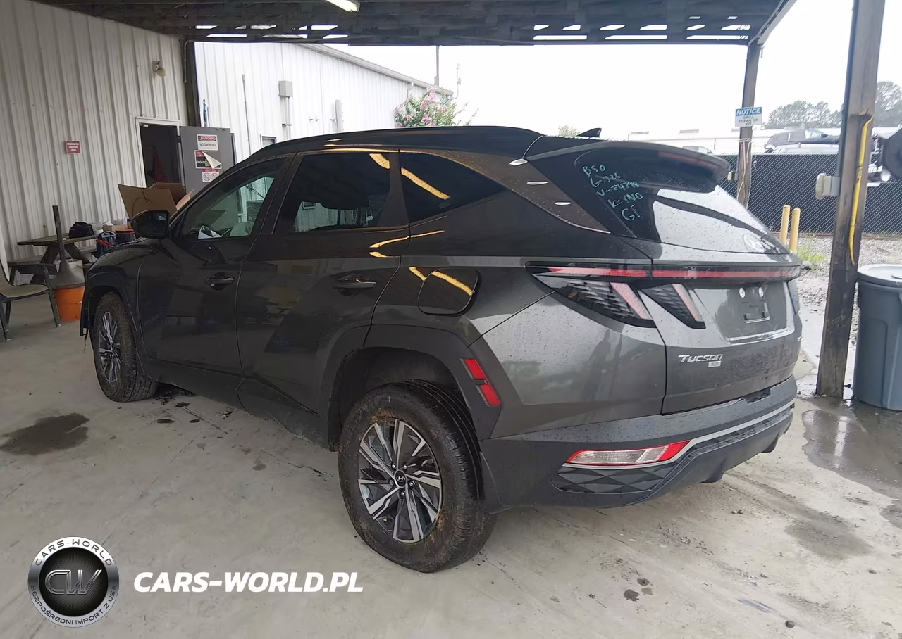 2023 Hyundai Tucson Hybrid Blue VIN:KM8JBCA13PU094798 - 3