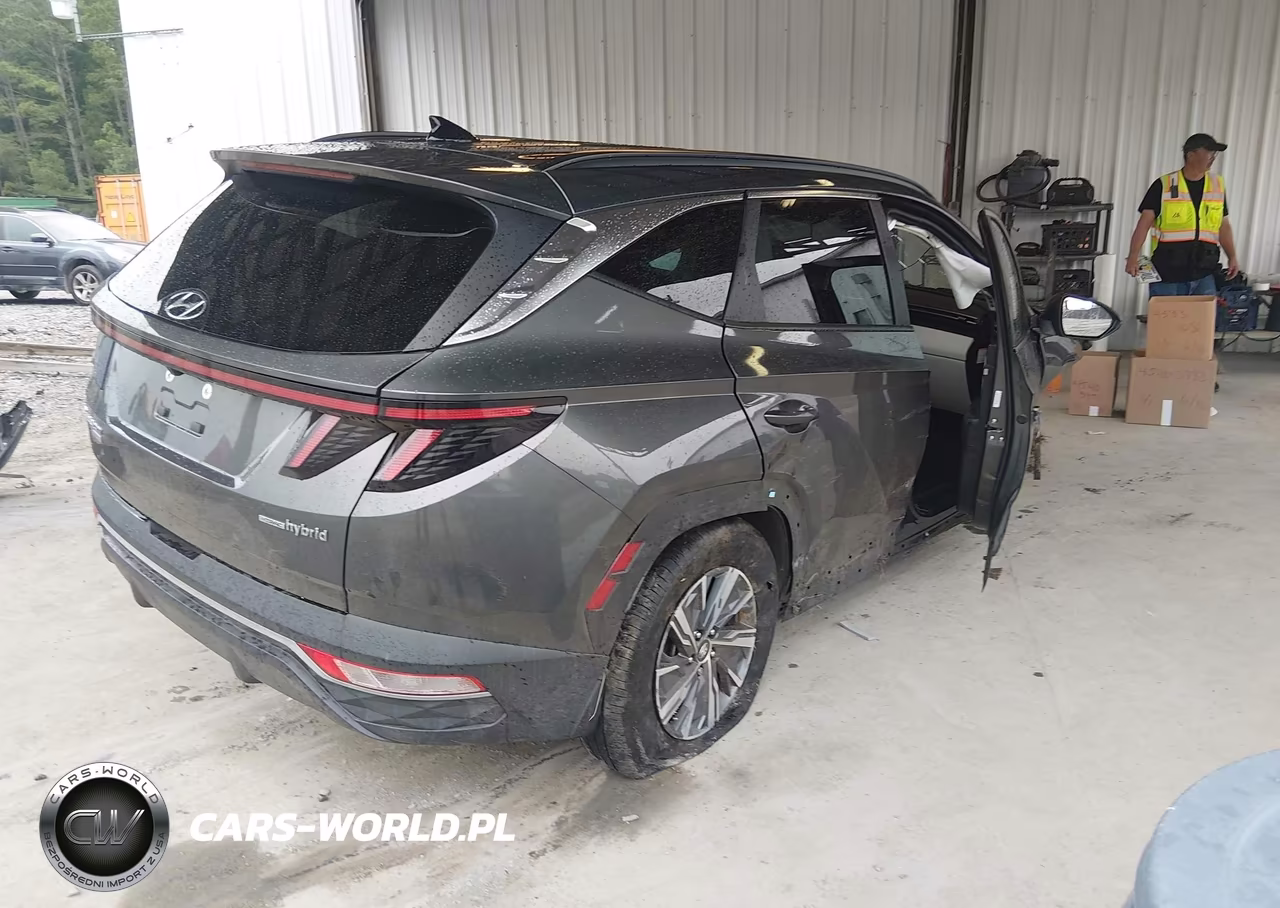 2023 Hyundai Tucson Hybrid Blue VIN:KM8JBCA13PU094798 - 4