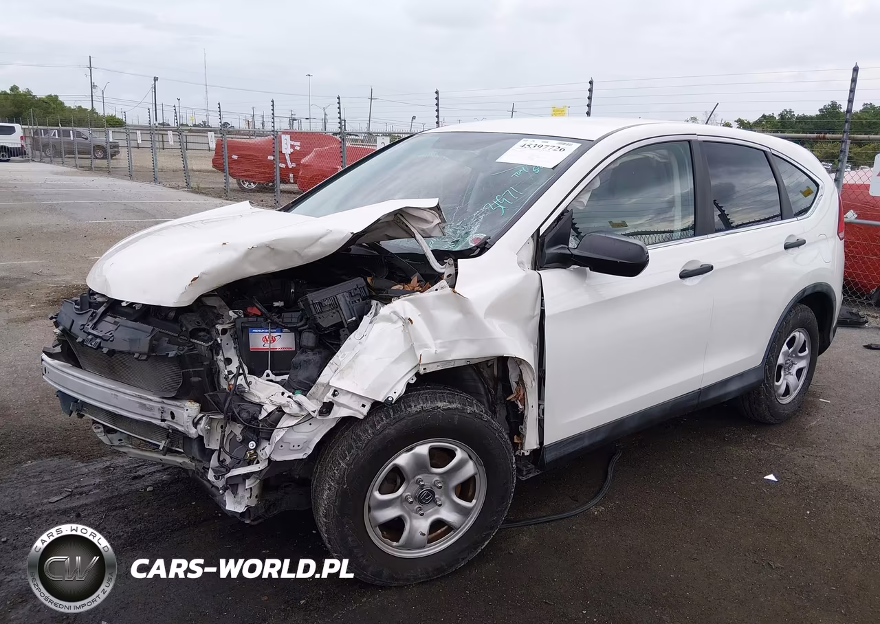 2014 Honda Cr-V Lx VIN:5J6RM3H35EL019154 - 2
