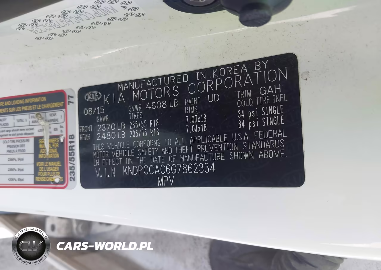 2016 Kia Sportage Ex VIN:KNDPCCAC6G7862334 - 9