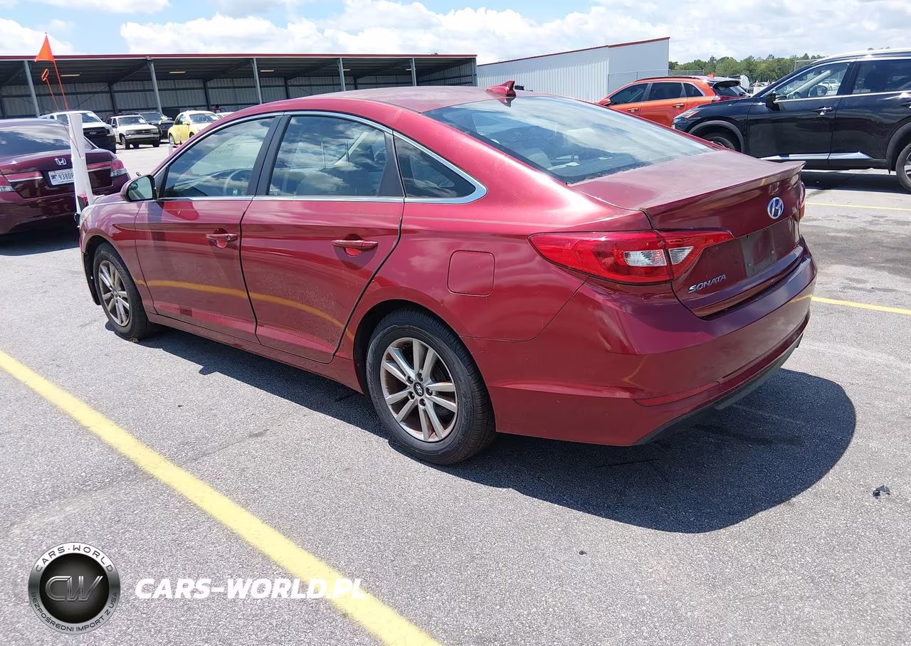 2016 Hyundai Sonata Se VIN:5NPE24AF2GH307791 - 3