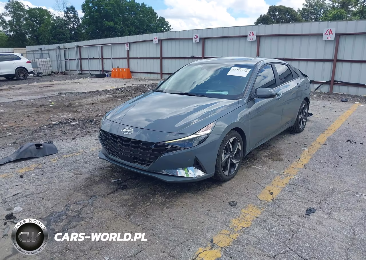 2022 Hyundai Elantra Hybrid Limited VIN:KMHLN4AJ4NU029784 - 2