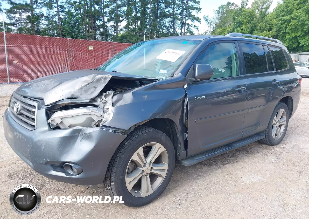 2010 Toyota Highlander Sport V6 VIN:5TDEK3EH0AS001146 - 2