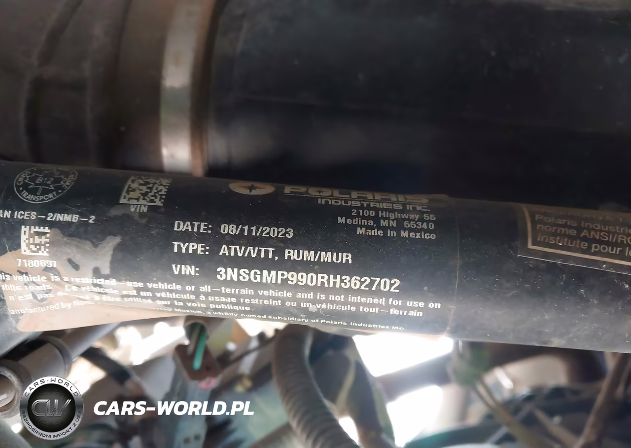 2024 Polaris General Xp 4 1000 Premium VIN:3NSGMP990RH362702 - 10