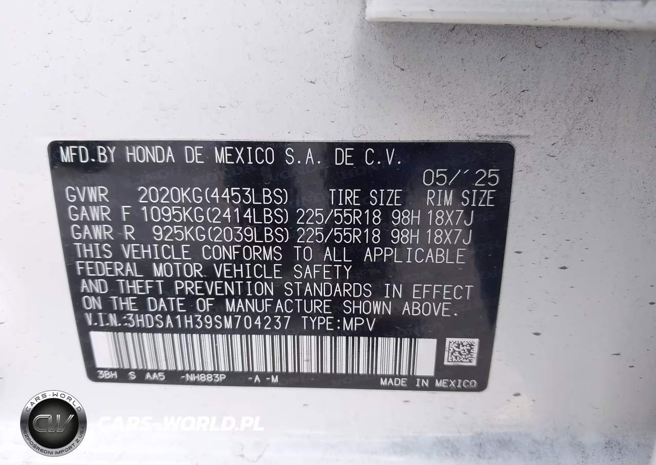 2025 Acura Adx VIN:3HDSA1H39SM704237 - 9