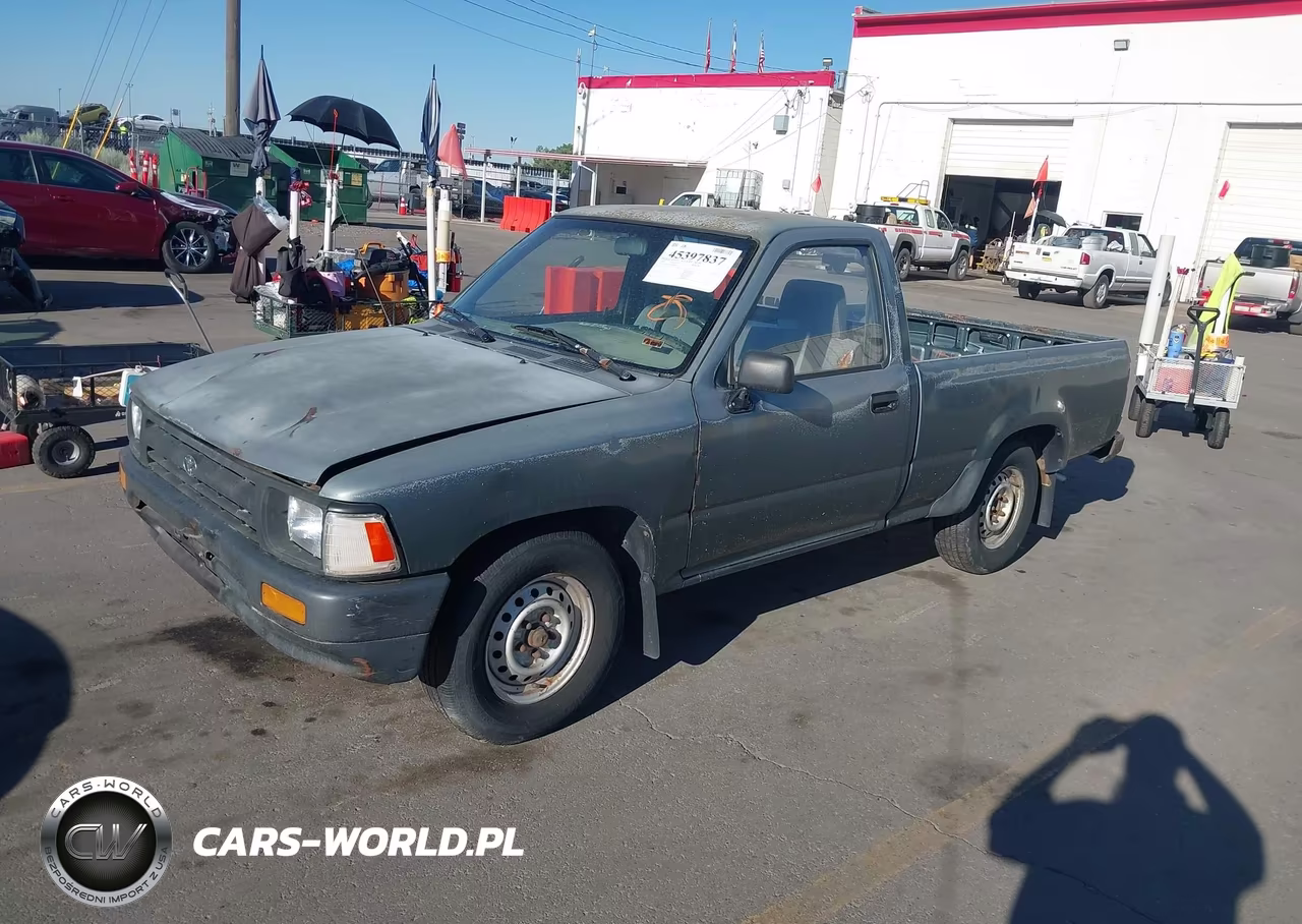 1993 Toyota Pickup 1-2 Ton Short Whlbase Stb VIN:4TARN81A3PZ102831 - 2