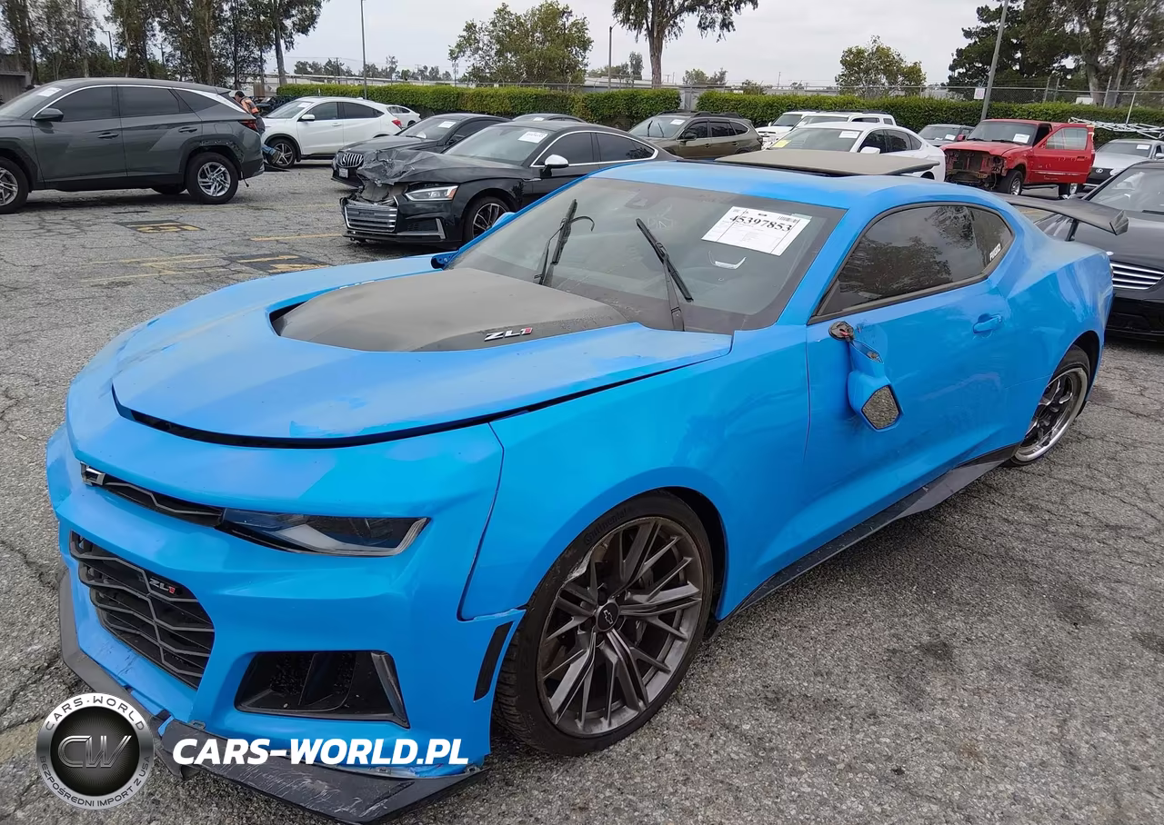 2023 Chevrolet Camaro Rwd Zl1 VIN:1G1FK1R64P0125183 - 2