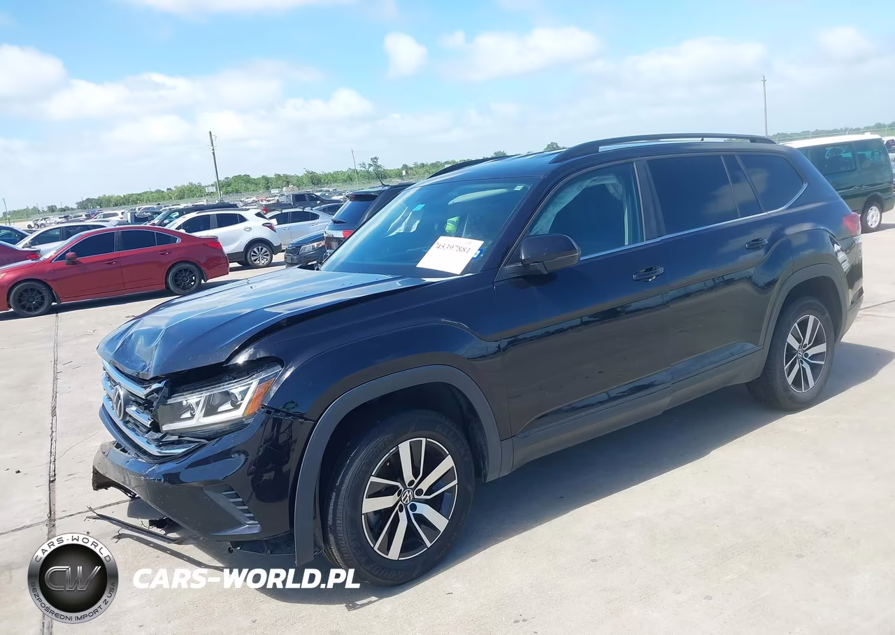2021 Volkswagen Atlas 2.0T Se VIN:1V2DP2CA2MC598446 - 2