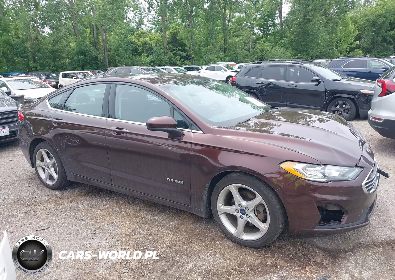 2019 Ford Fusion Hybrid Se VIN:3FA6P0LU6KR165368 - 13