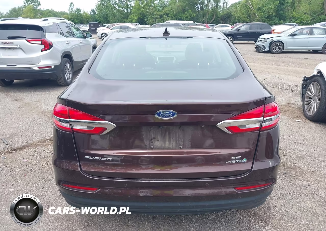 2019 Ford Fusion Hybrid Se VIN:3FA6P0LU6KR165368 - 16