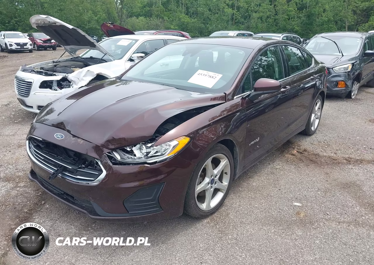 2019 Ford Fusion Hybrid Se VIN:3FA6P0LU6KR165368 - 2