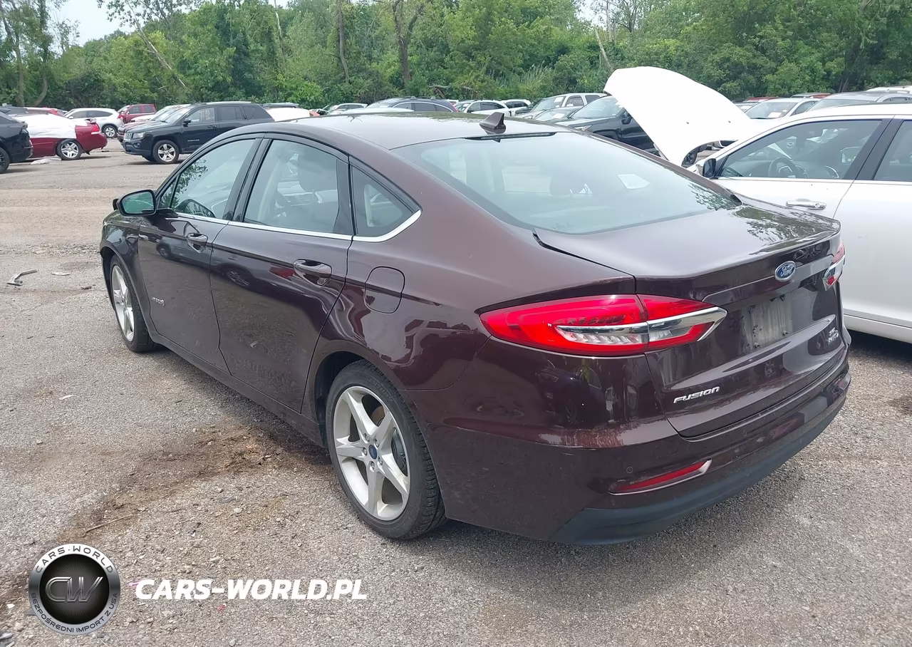 2019 Ford Fusion Hybrid Se VIN:3FA6P0LU6KR165368 - 3