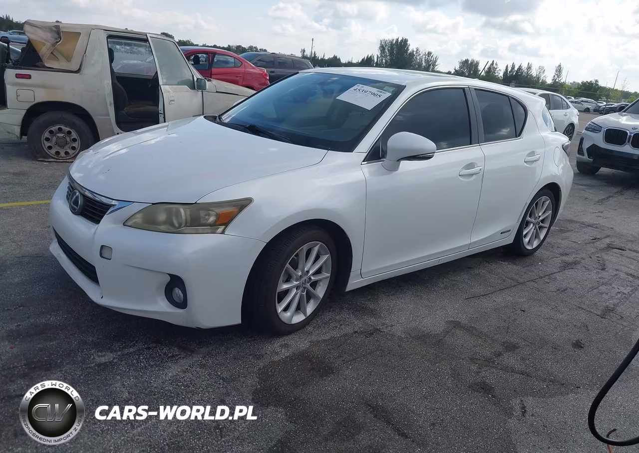 2012 Lexus Ct 200H Premium VIN:JTHKD5BH2C2098758 - 2