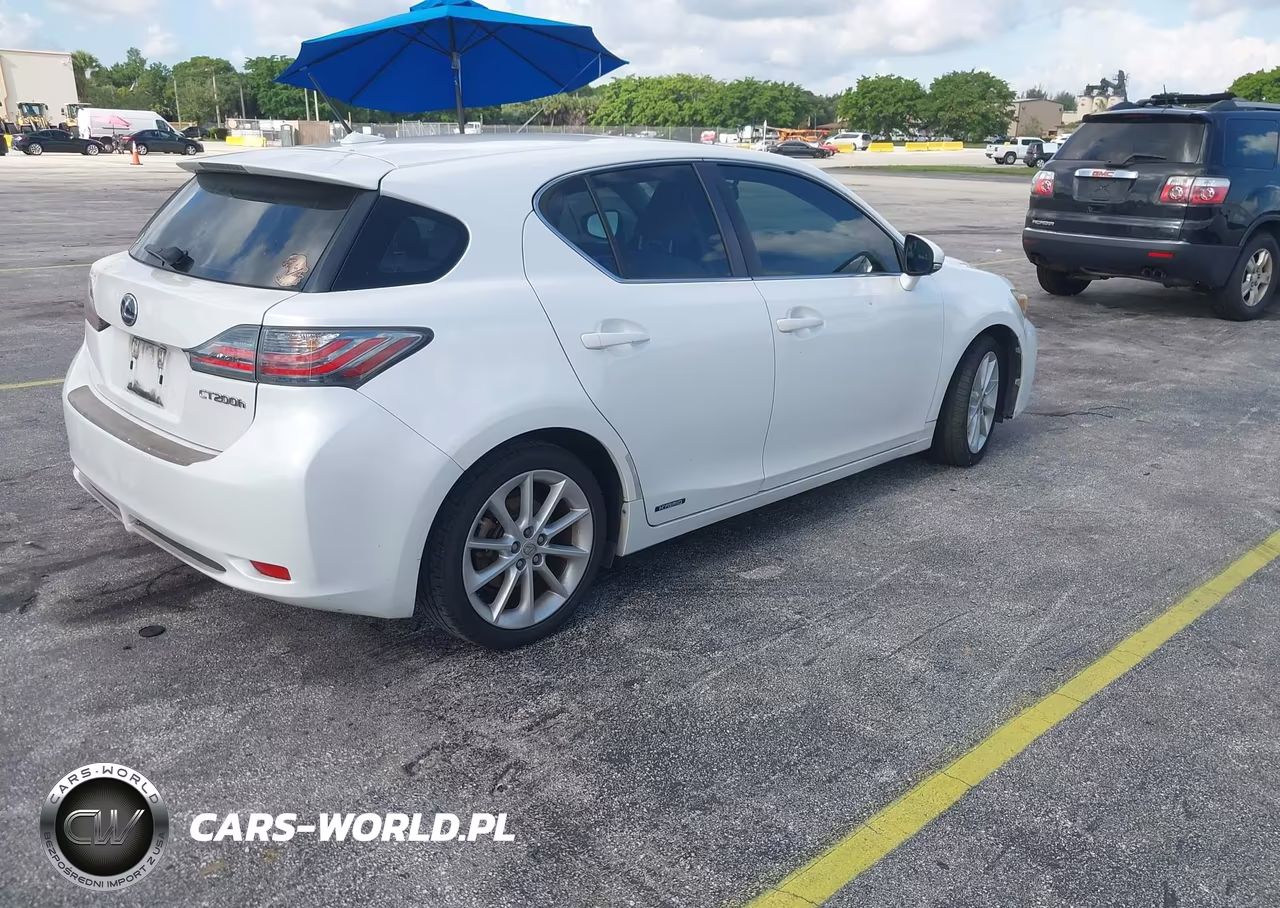 2012 Lexus Ct 200H Premium VIN:JTHKD5BH2C2098758 - 4