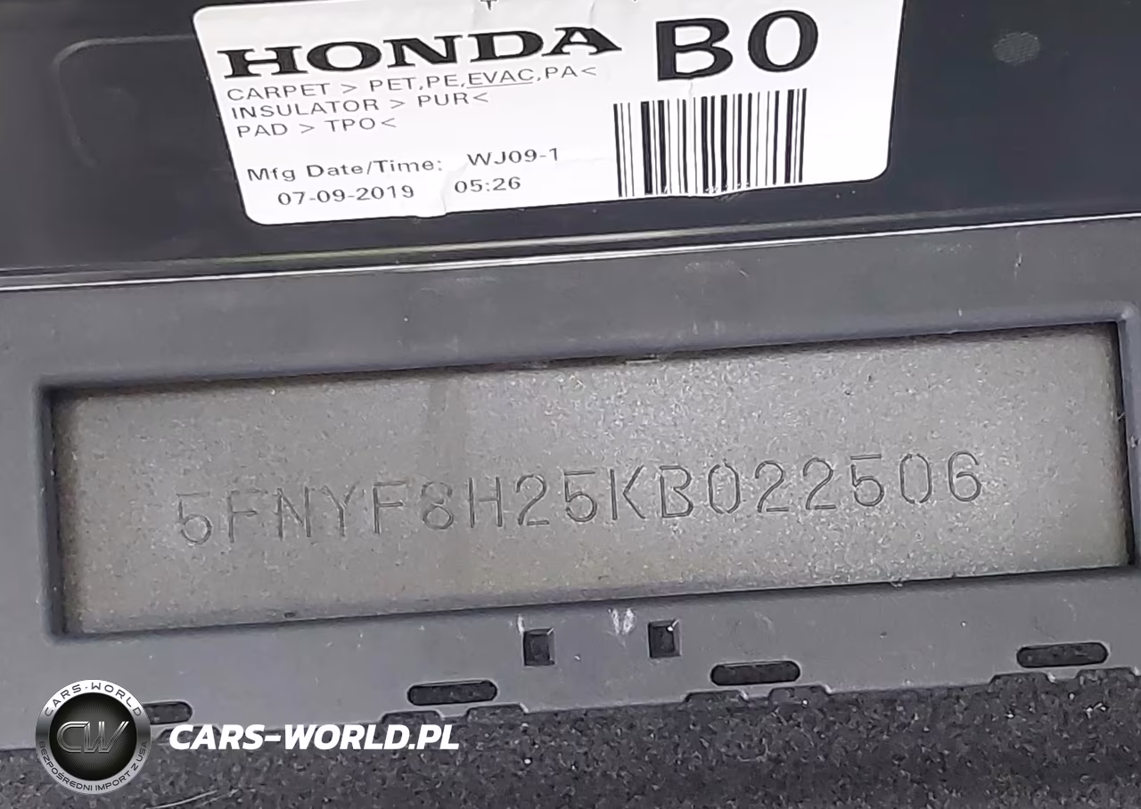 2019 Honda Passport Sport VIN:5FNYF8H25KB022506 - 18