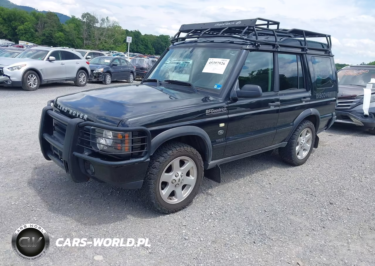 2003 Land Rover Discovery Hse VIN:SALTP16413A772281 - 2