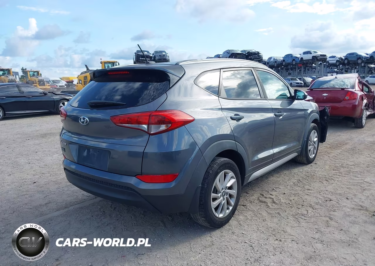 2017 Hyundai Tucson Se VIN:KM8J33A45HU391290 - 4