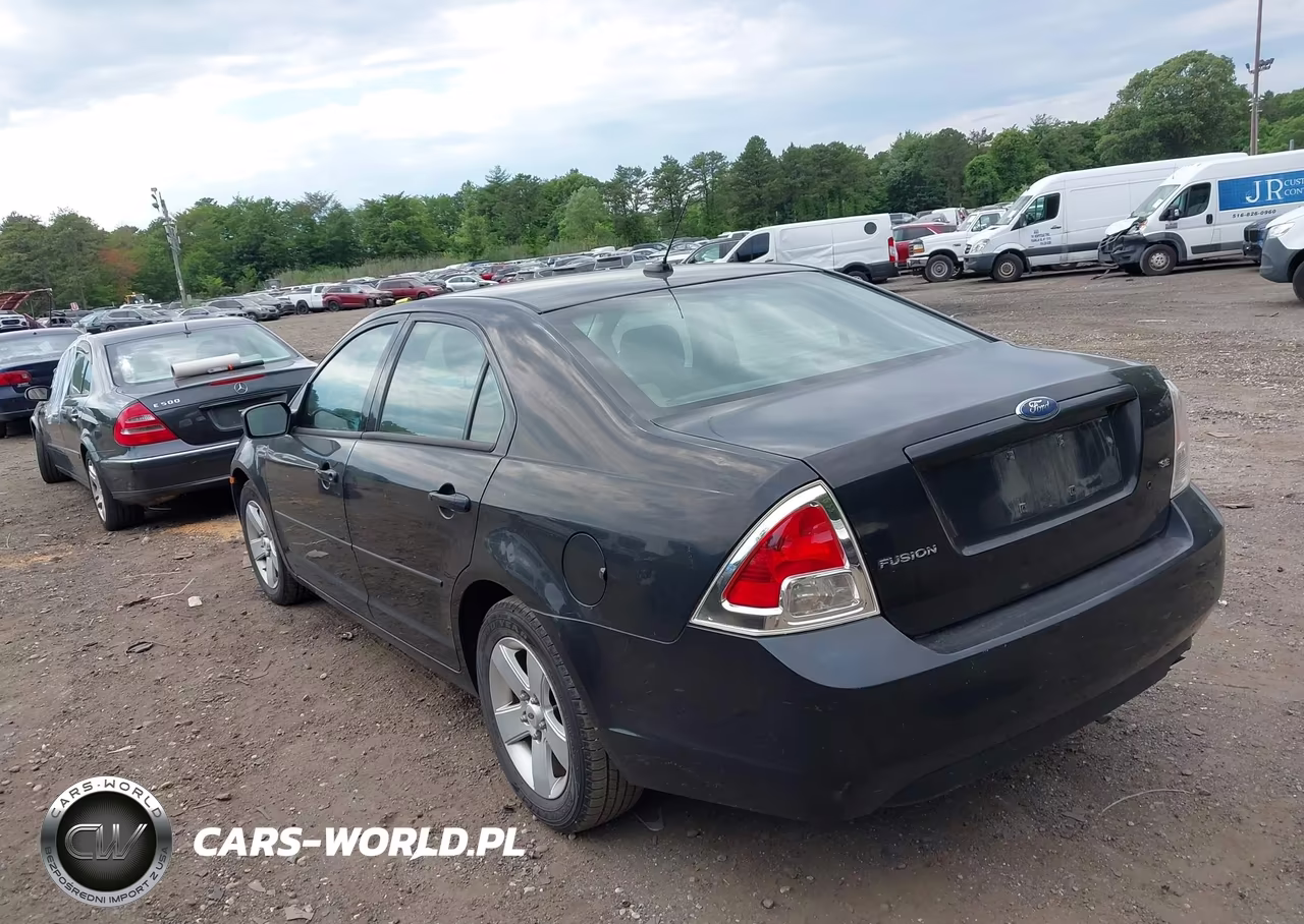 2008 Ford Fusion Se VIN:3FAHP07Z28R142029 - 3