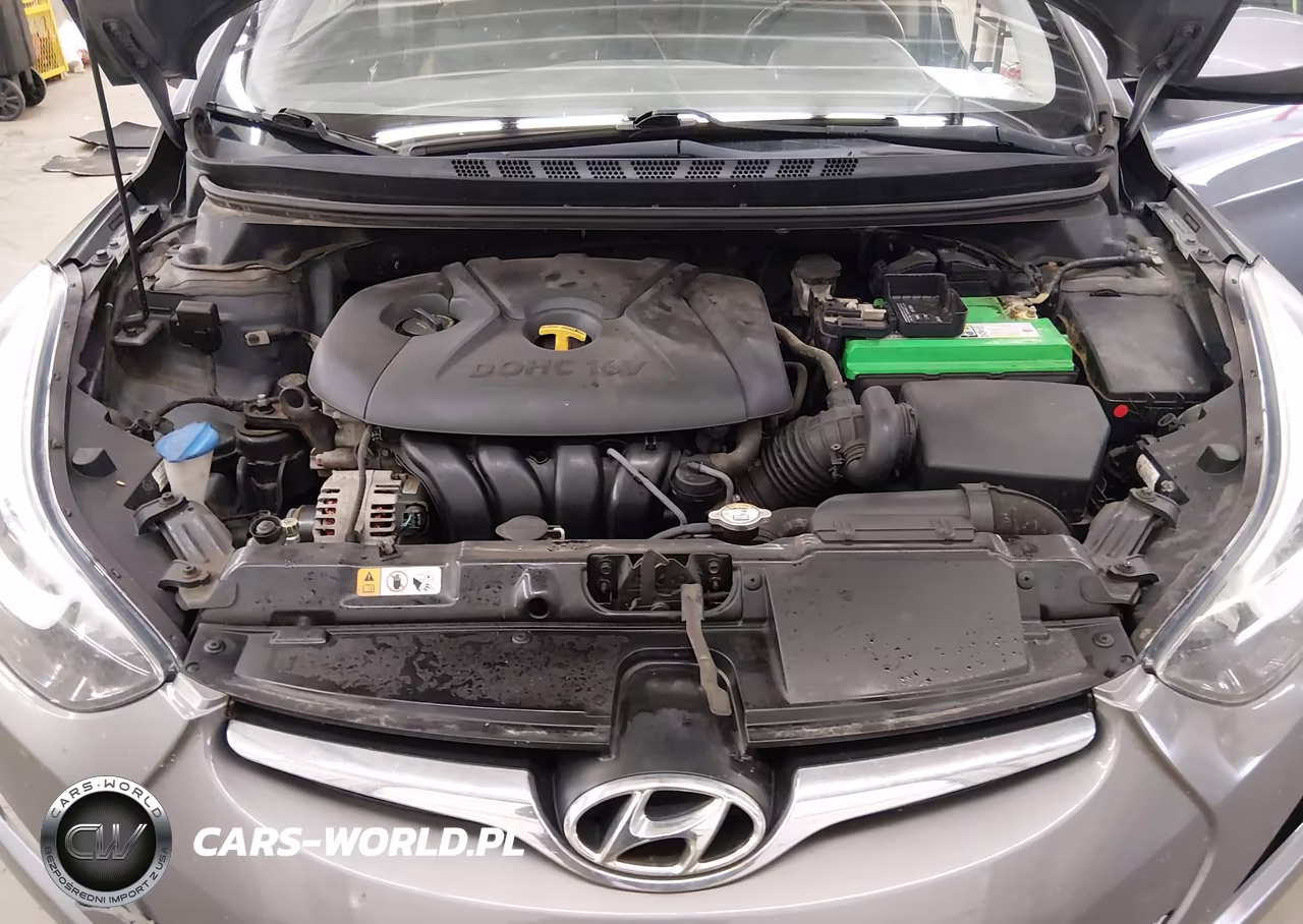 2014 Hyundai Elantra Se VIN:5NPDH4AE4EH466505 - 10