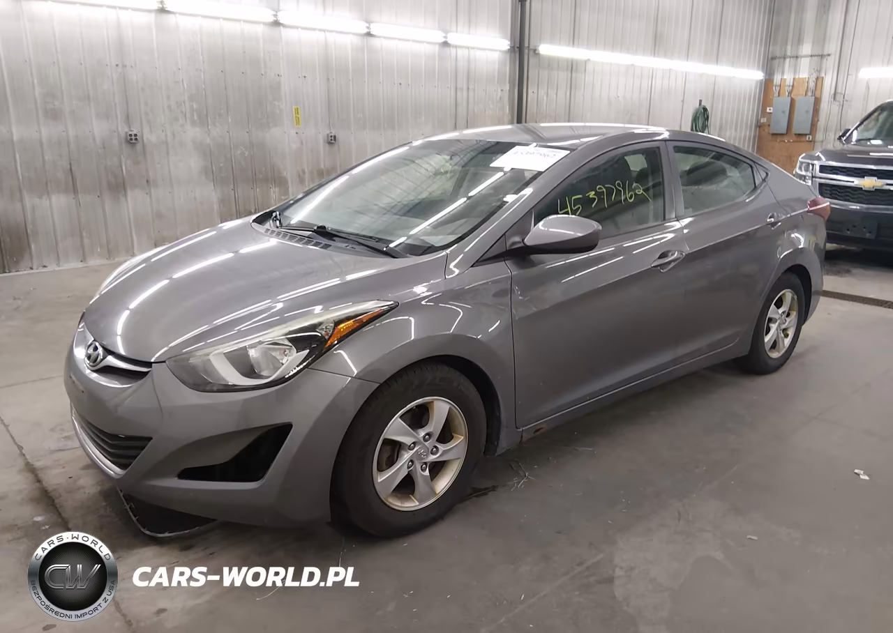 2014 Hyundai Elantra Se VIN:5NPDH4AE4EH466505 - 2