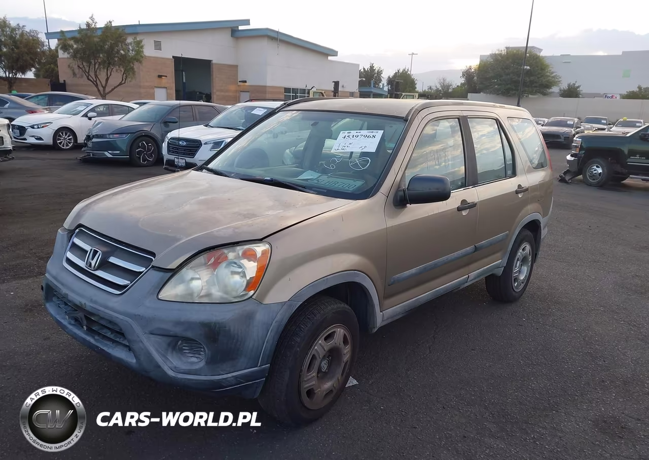 2005 Honda Cr-V Lx VIN:JHLRD685X5C002409 - 2