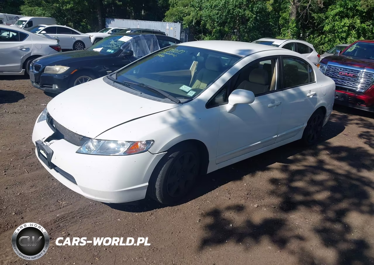 2007 Honda Civic Lx VIN:2HGFA16527H313011 - 2