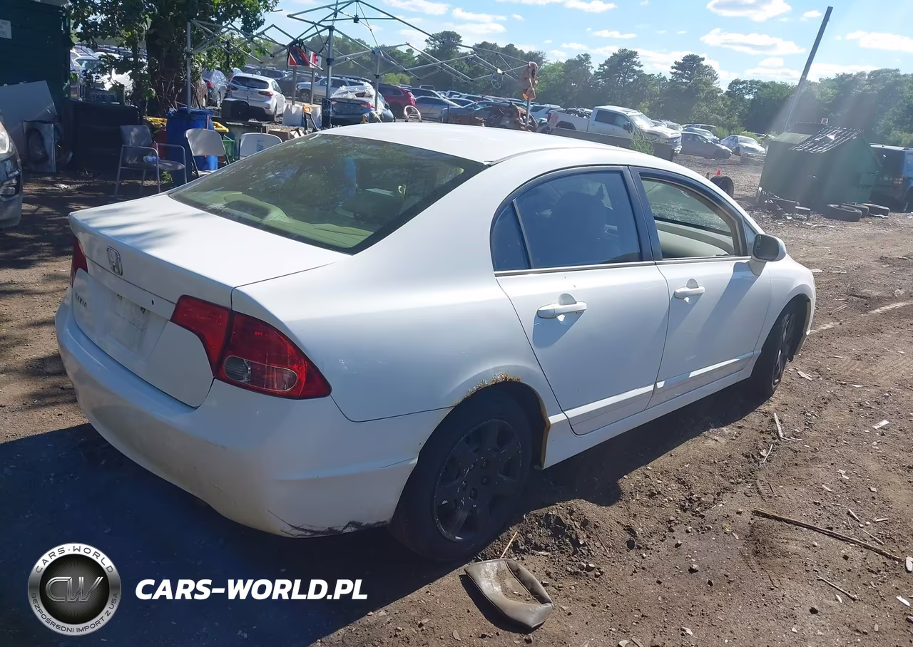 2007 Honda Civic Lx VIN:2HGFA16527H313011 - 4