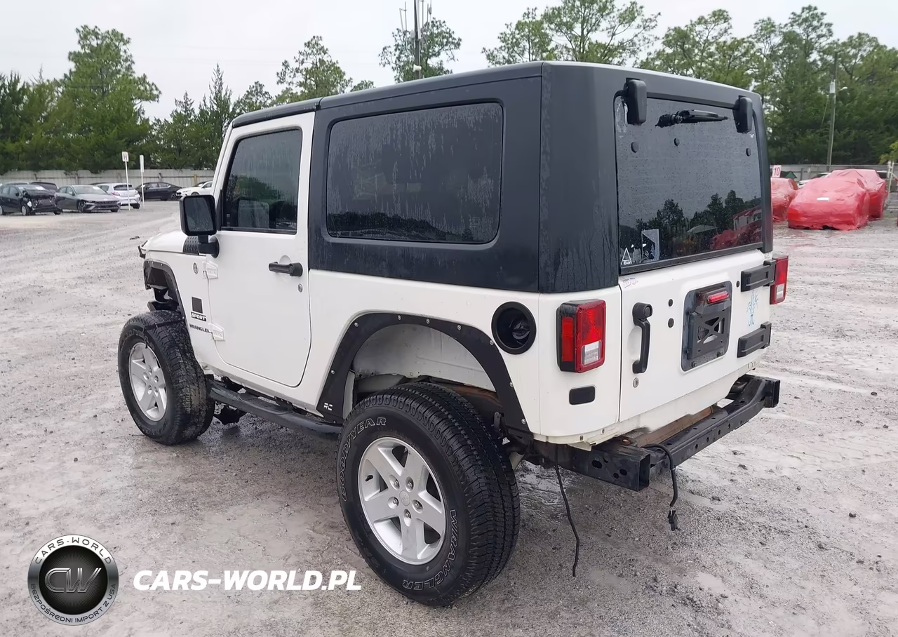 2010 Jeep Wrangler Sport VIN:1J4AA2D17AL227972 - 3