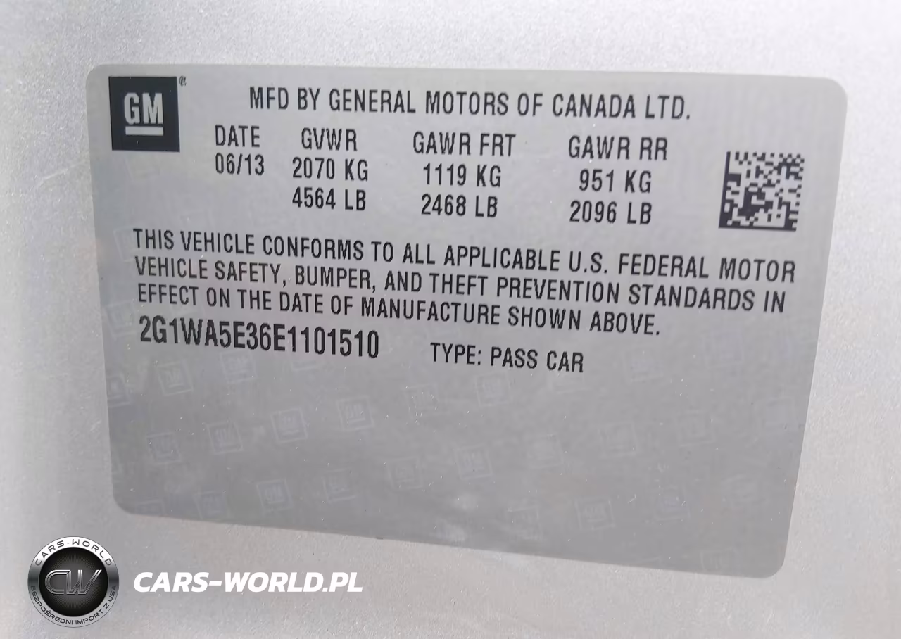 2014 Chevrolet Impala Limited Ls VIN:2G1WA5E36E1101510 - 9
