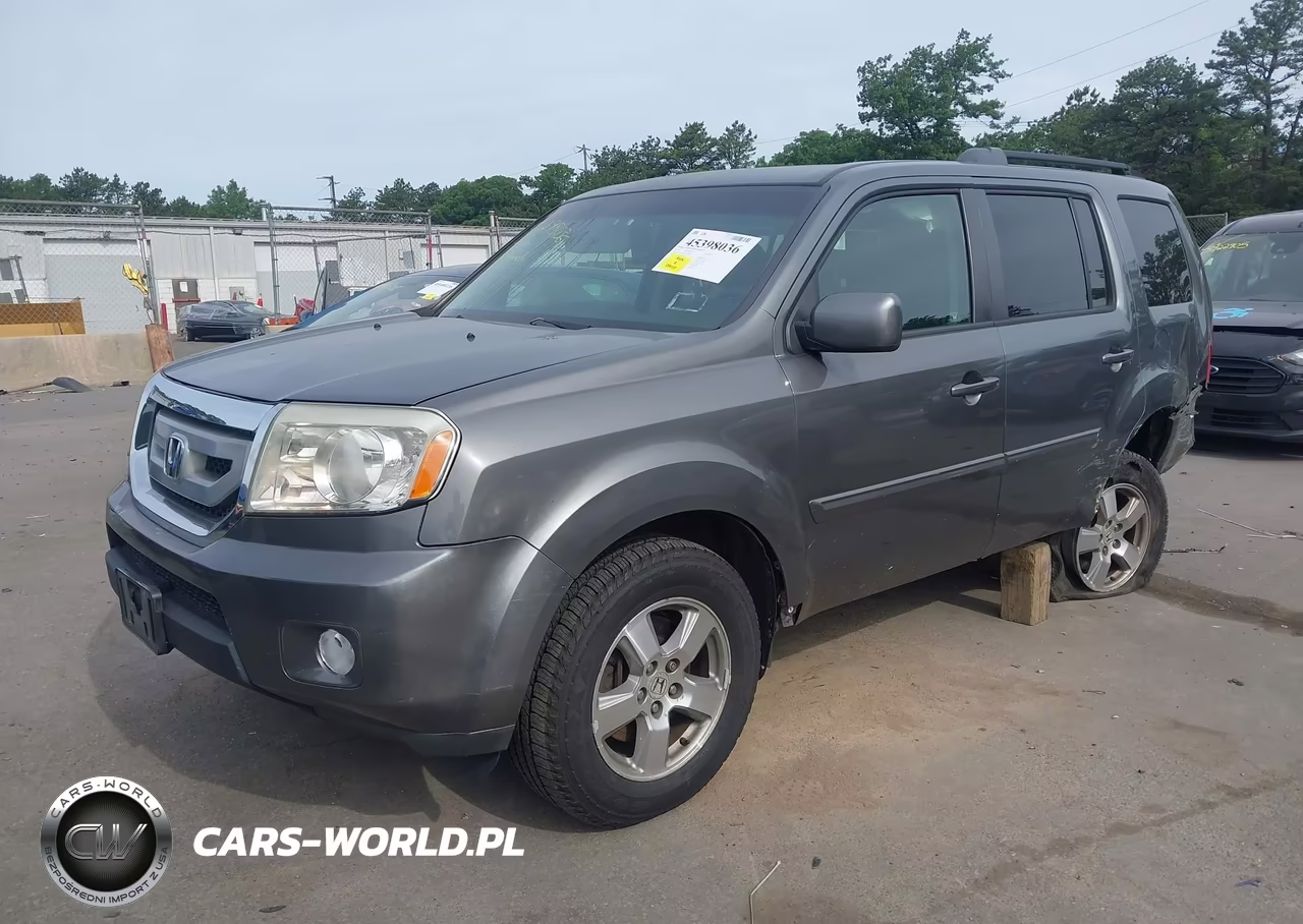 2010 Honda Pilot Ex-L VIN:5FNYF4H5XAB018856 - 2