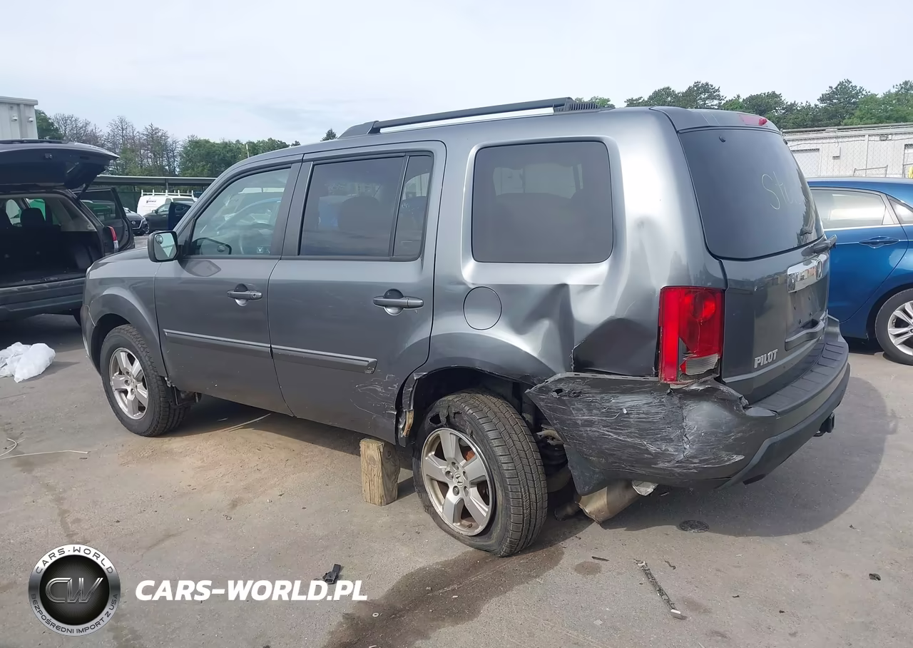 2010 Honda Pilot Ex-L VIN:5FNYF4H5XAB018856 - 3