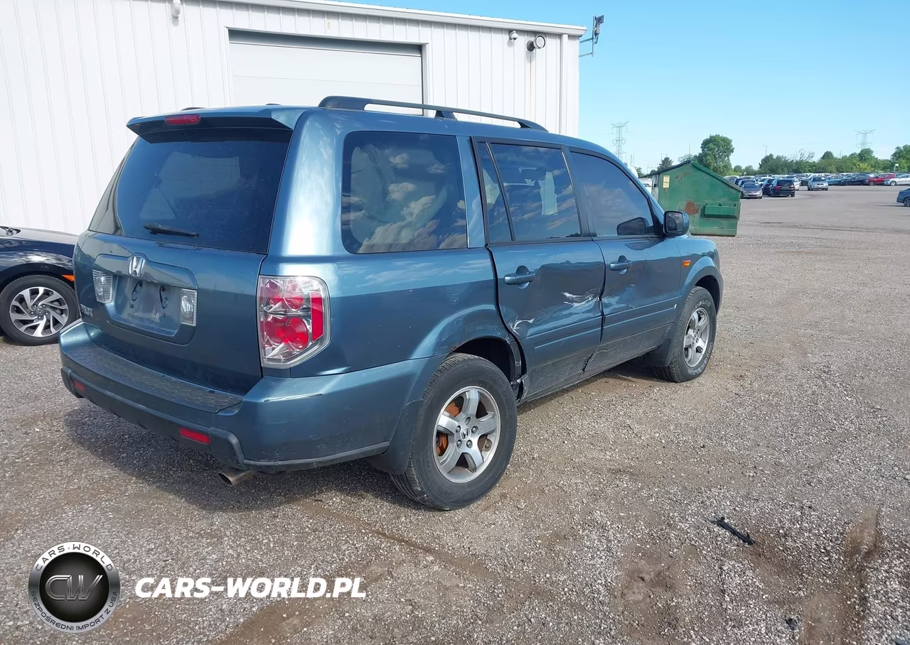 2006 Honda Pilot Ex-L VIN:5FNYF28526B021696 - 4
