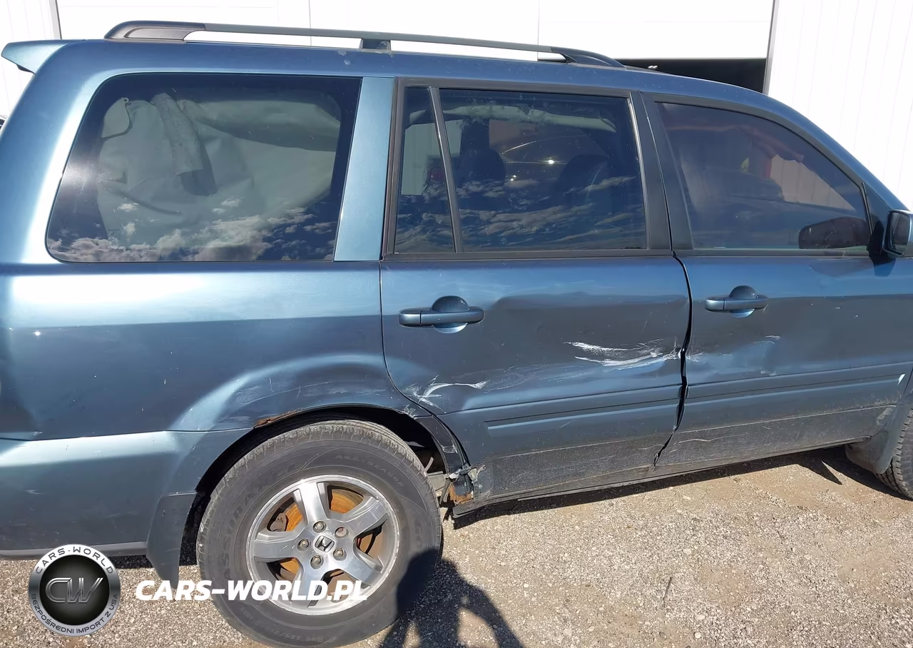 2006 Honda Pilot Ex-L VIN:5FNYF28526B021696 - 6