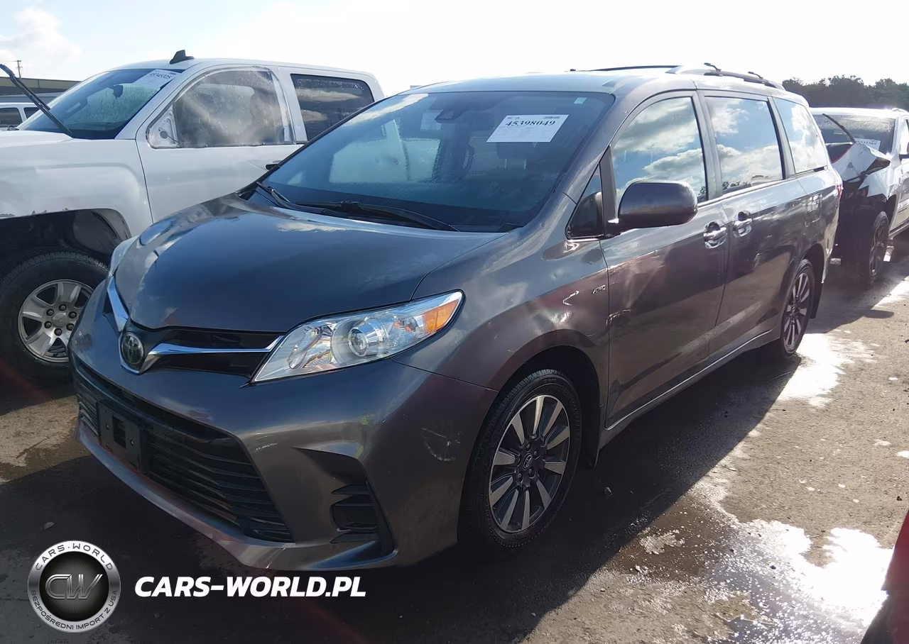 2020 Toyota Sienna Le VIN:5TDJZ3DC1LS228140 - 2