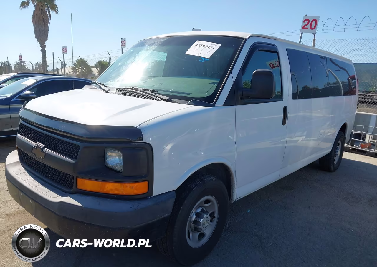 2013 Chevrolet Express 3500 Ls VIN:1GAZGZFA4D1193608 - 2